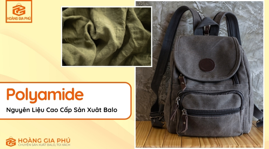 Polyamide nguyên liệu sản xuất balo