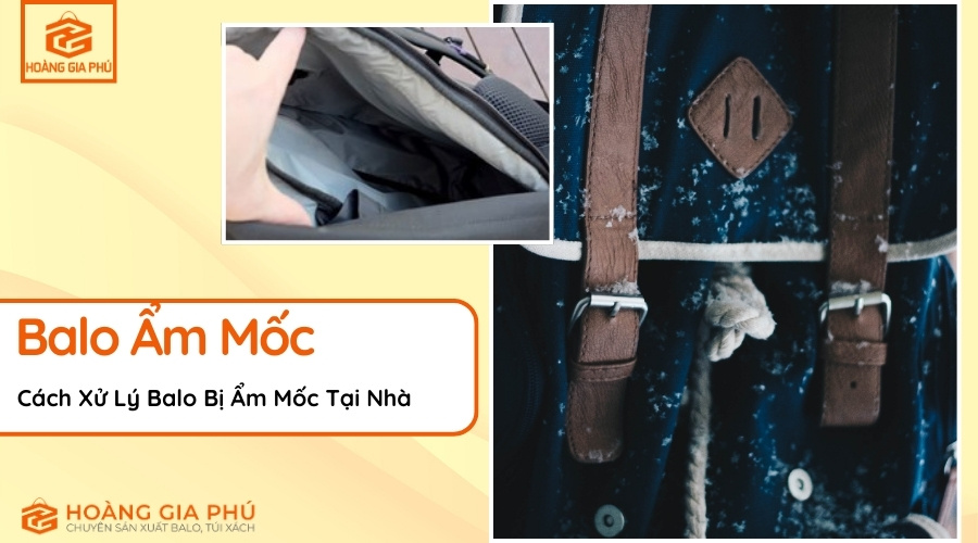Cách Xử Lý Balo Ẩm Mốc Đơn Giản Tại Nhà