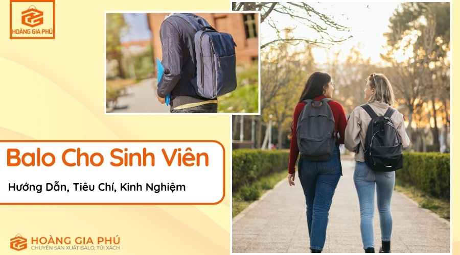 Chọn Balo Cho Sinh Viên Hướng Dẫn, Tiêu Chí, Kinh Nghiệm