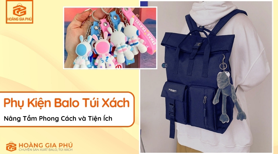 Phụ Kiện Balo, Túi Xách Nâng Tầm Phong Cách và Tiện Ích