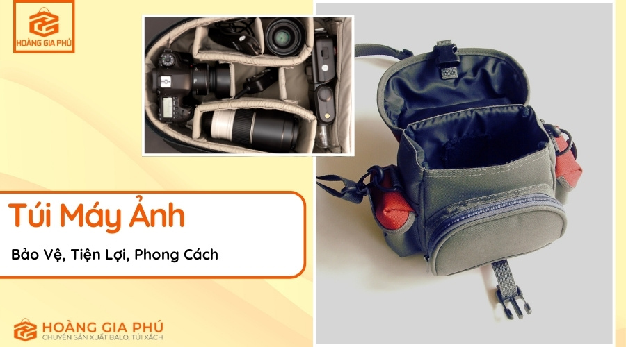 Túi Máy Ảnh Bảo Vệ, Tiện Lợi, Phong Cách