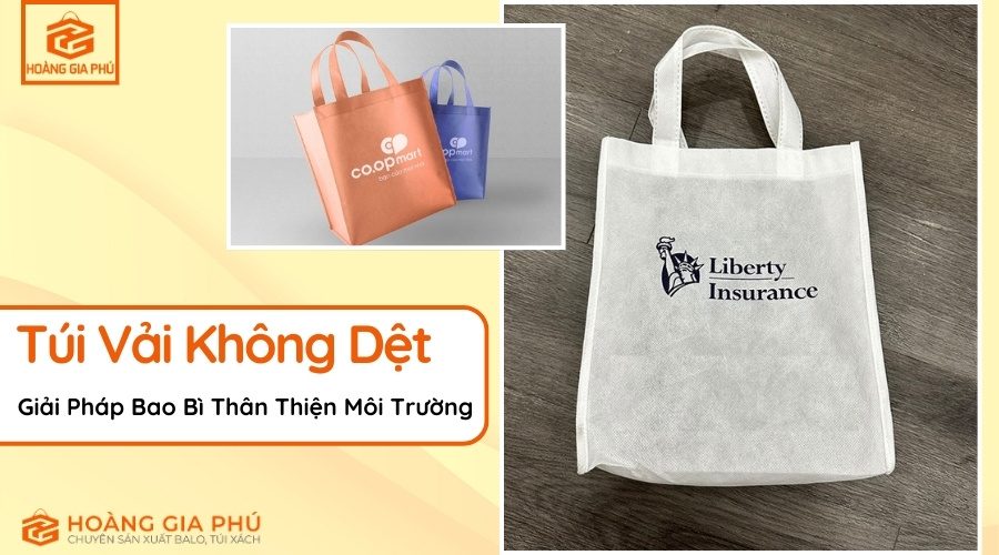 Túi Vải Không Dệt Giải Pháp Bao Bì thân thiện