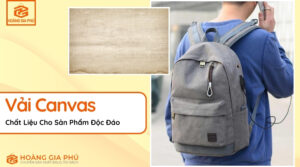Vải Canvas Chất Liệu Cho Sản Phẩm Độc Đáo
