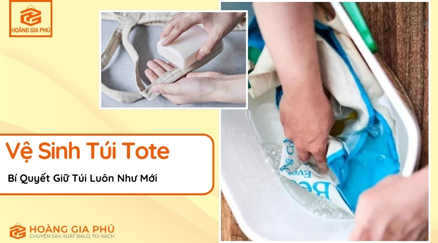Vệ Sinh Túi Tote Bí Quyết Giữ Túi Luôn Như Mới